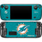 NFL Miami Dolphins Distressed- Aqua Steam Deck Handheld Gaming Computer Skin